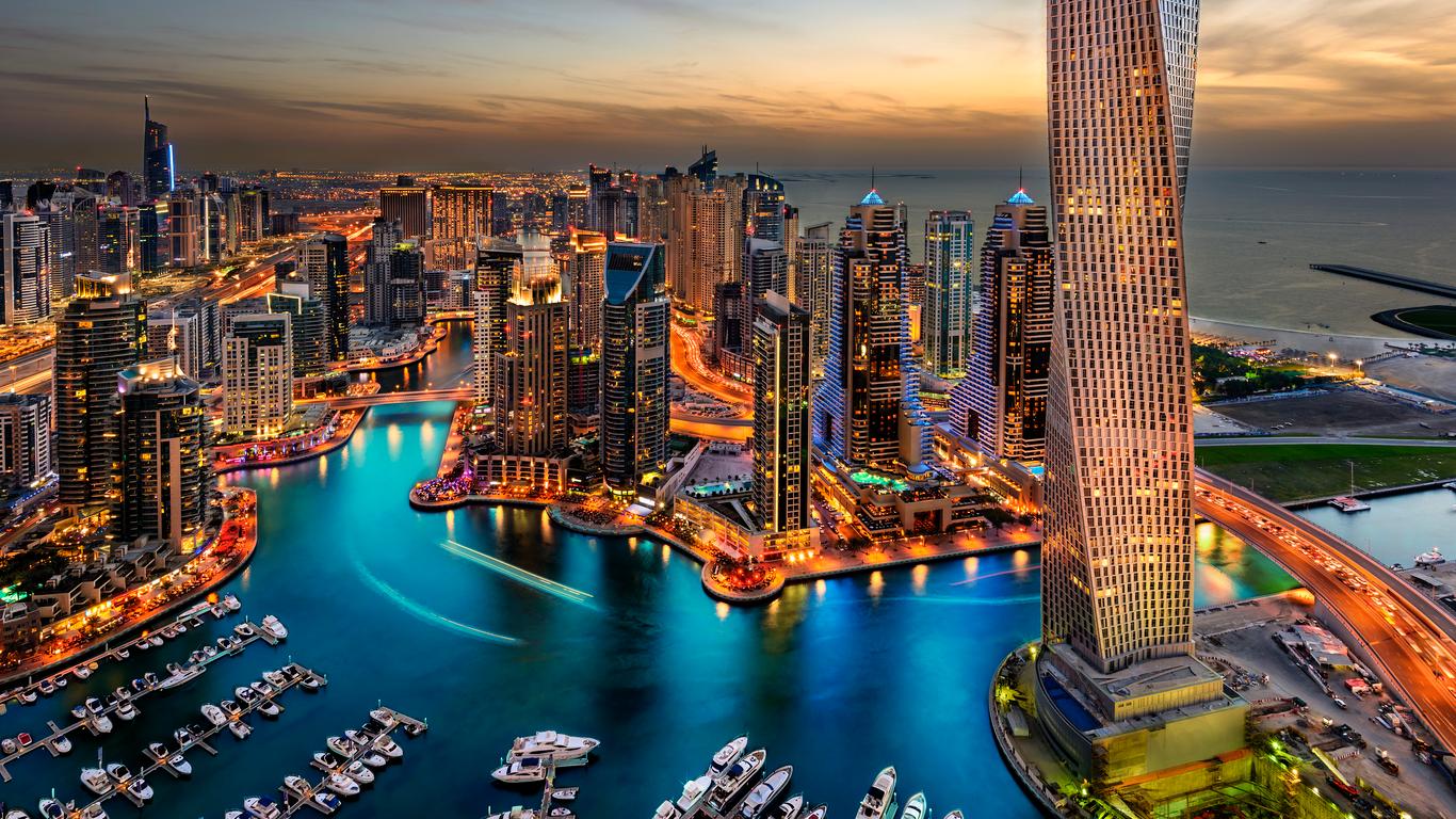 Dubai vista aérea