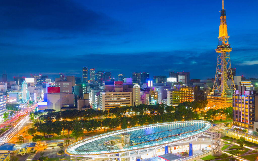 Nagoya à noite